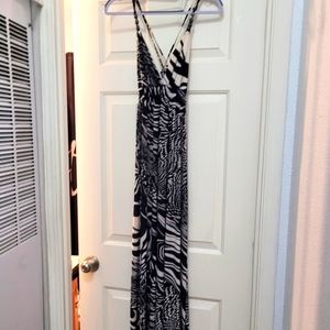 Criss-cross Strapped Long Dress